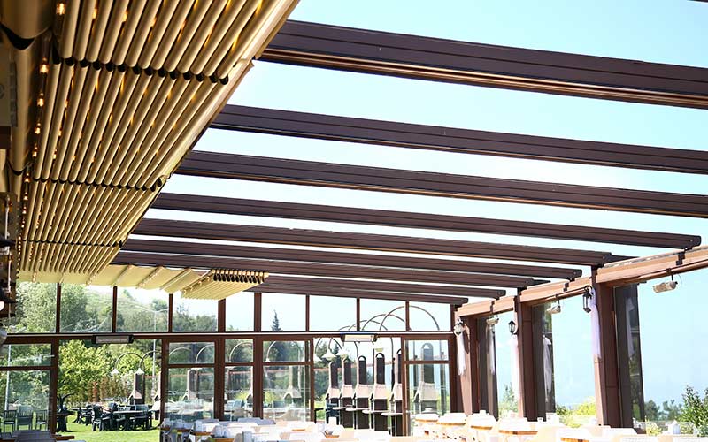 Cedrus Pergola zidno-stropna